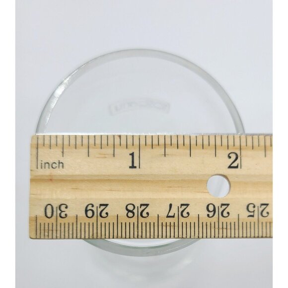 Vintage Toscany Etched Frosted Lily Glass Vase Hand Made In Romania 8" Floral - Picture 9 of 9